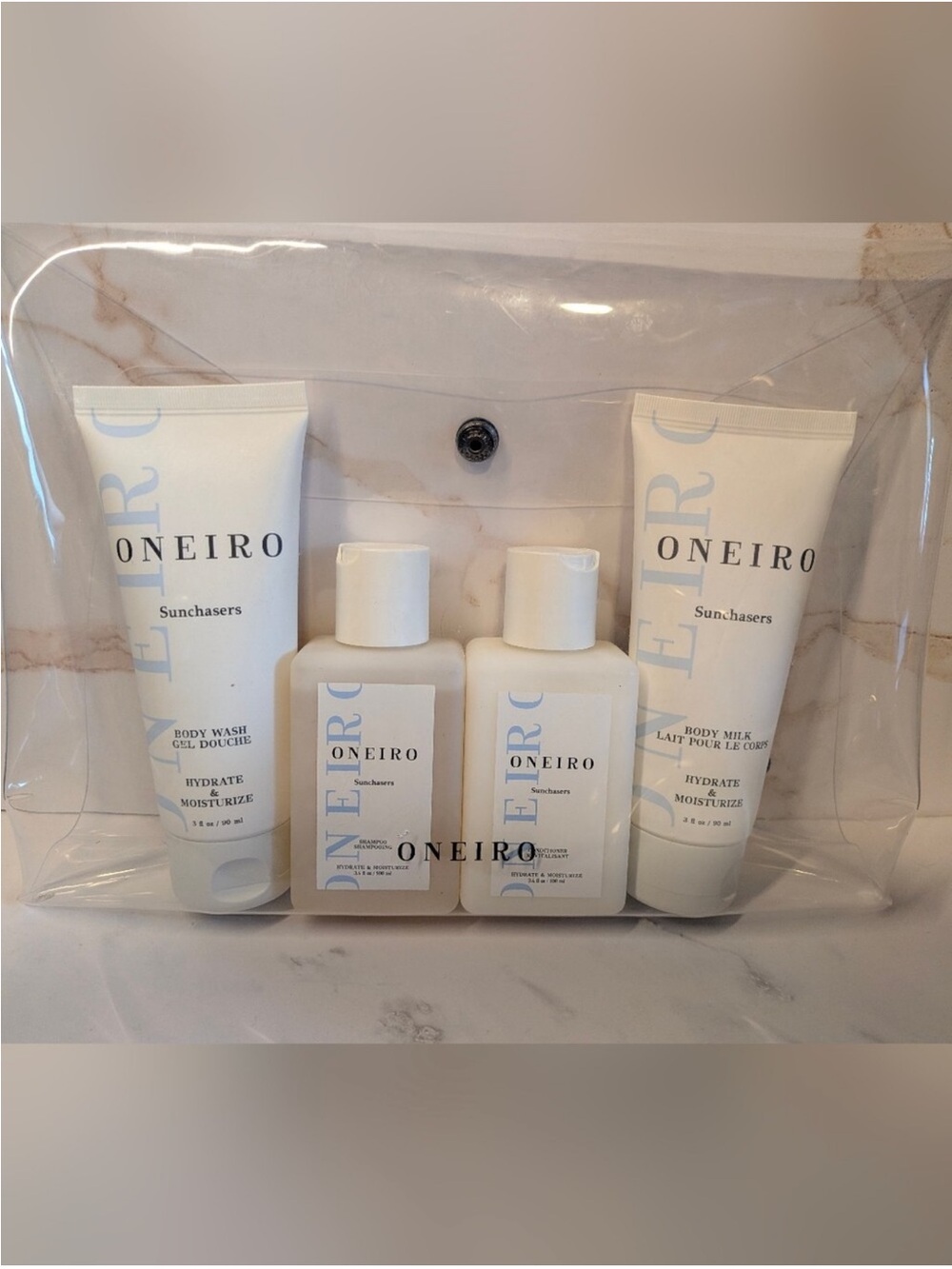 ONEIRO Sunchasers Travel Body Care Set - NEW